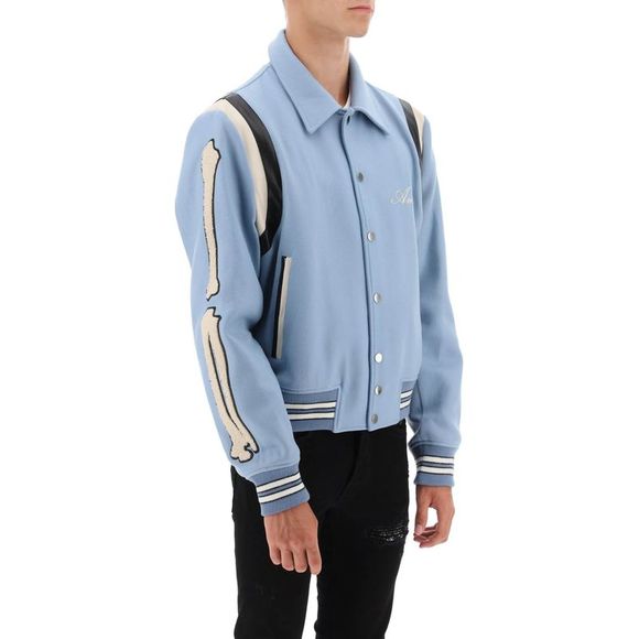 Amiri 'Bones' Varsity Bomber Jacket - Picture 2 of 4